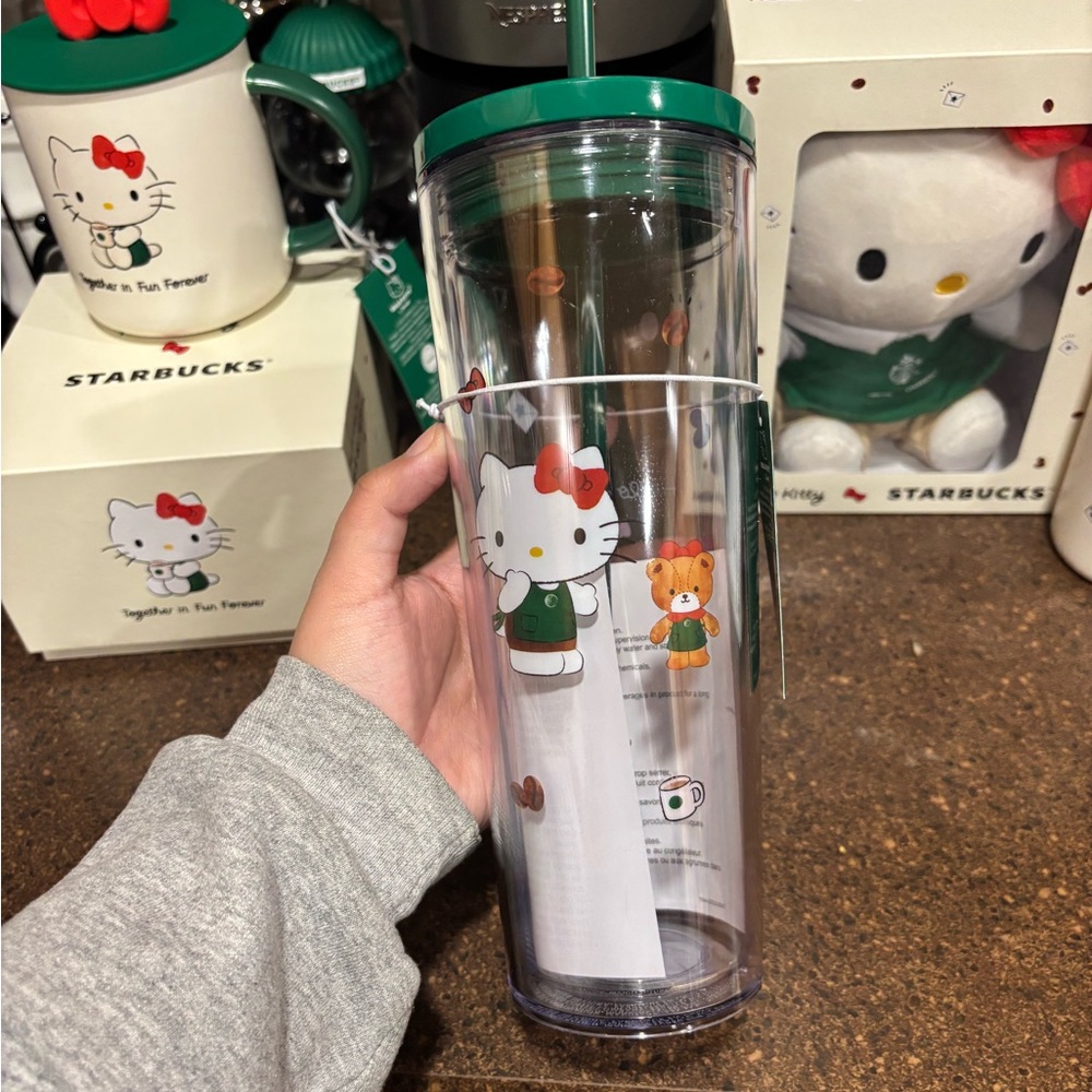 Starbucks X Sanrio Hello Kitty cold cup [2025]